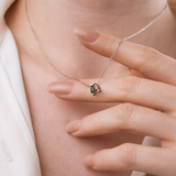 Custom Marquise Birthstone Necklace