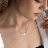 Custom Korean Font Necklace