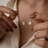 Personalized Birth Flower Jewelry Bracelet