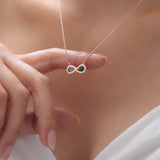 Infinity Birthstone Necklace