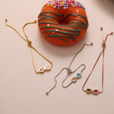 Infinity Birthstone Bracelet