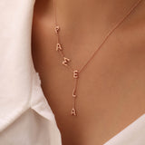 Lariat Name Necklace