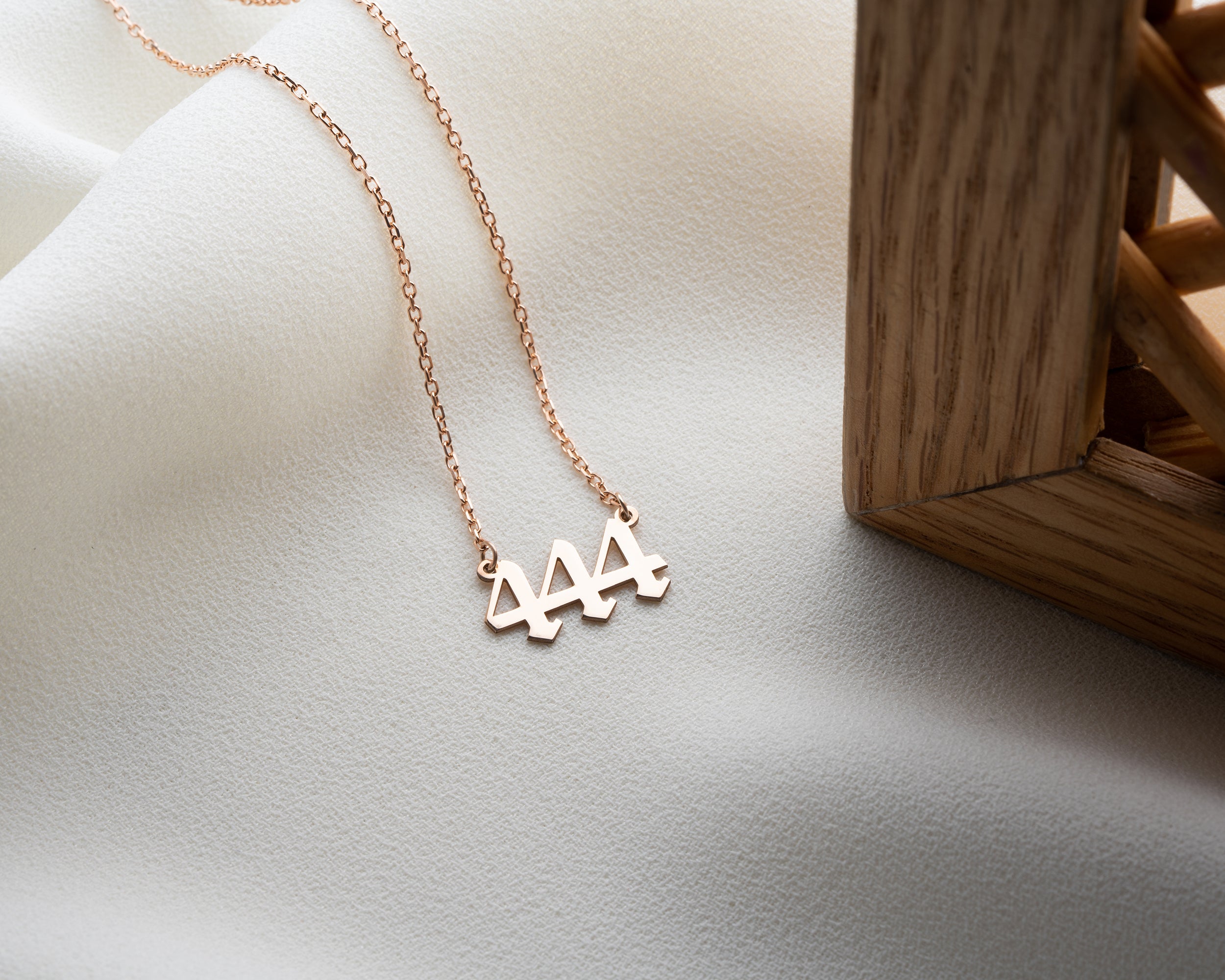 Angel Number Necklace – fourth view
