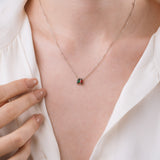 Custom Marquise Birthstone Necklace