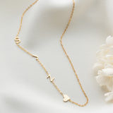 Personalized Spaced Letter Necklace