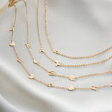 Personalized Spaced Letter Necklace