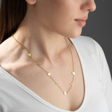 Personalized Spaced Letter Necklace