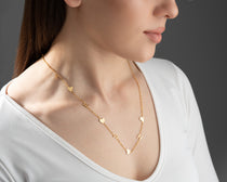 Personalized Spaced Letter Necklace
