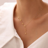 Lariat Name Necklace