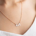 Angel Number Necklace – second view