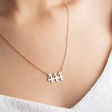 Angel Number Necklace – second view