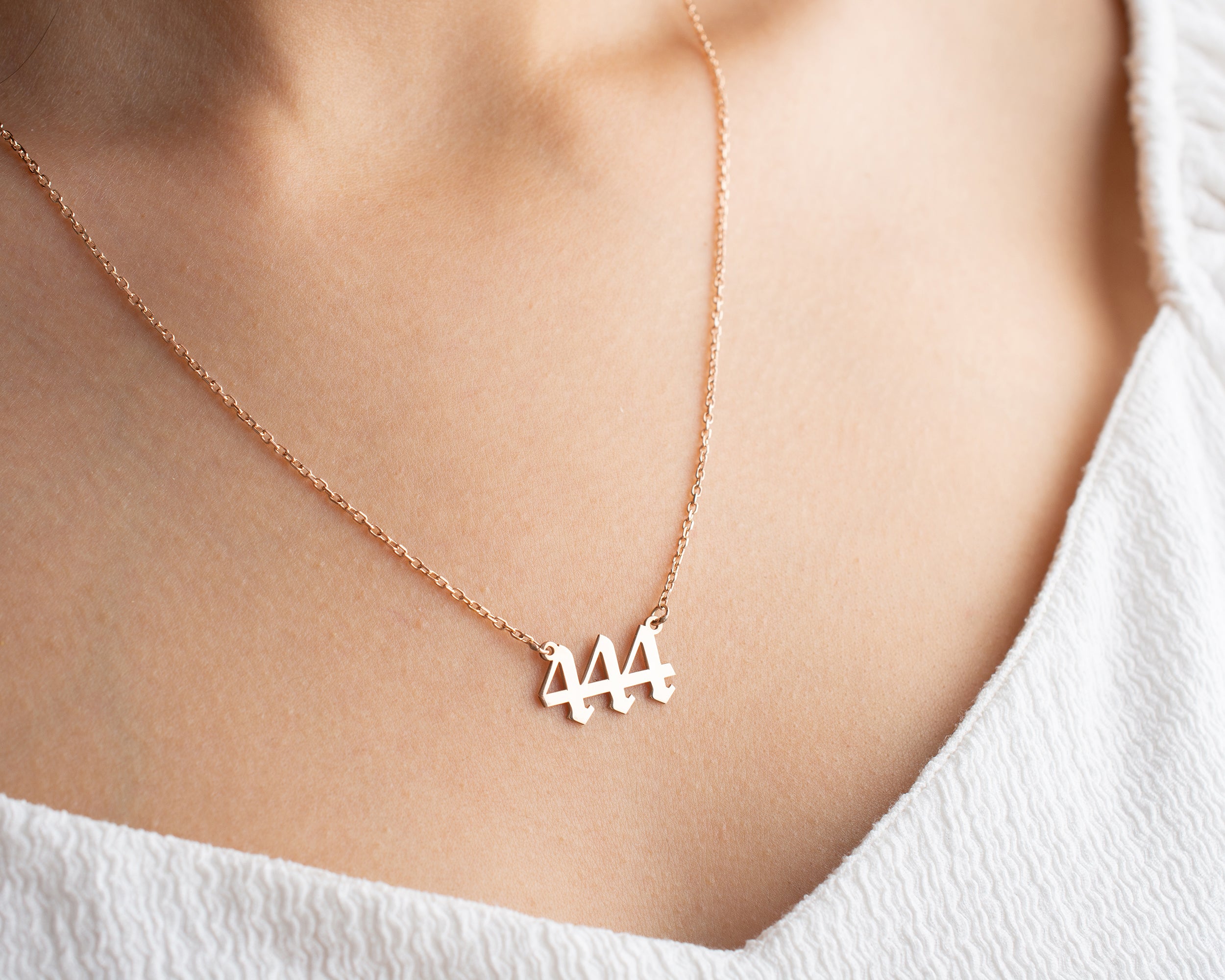 Angel Number Necklace – second view