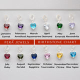 Family Tree Branch Birthstone Necklace