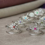 Birth Flower Birthstone Ring video